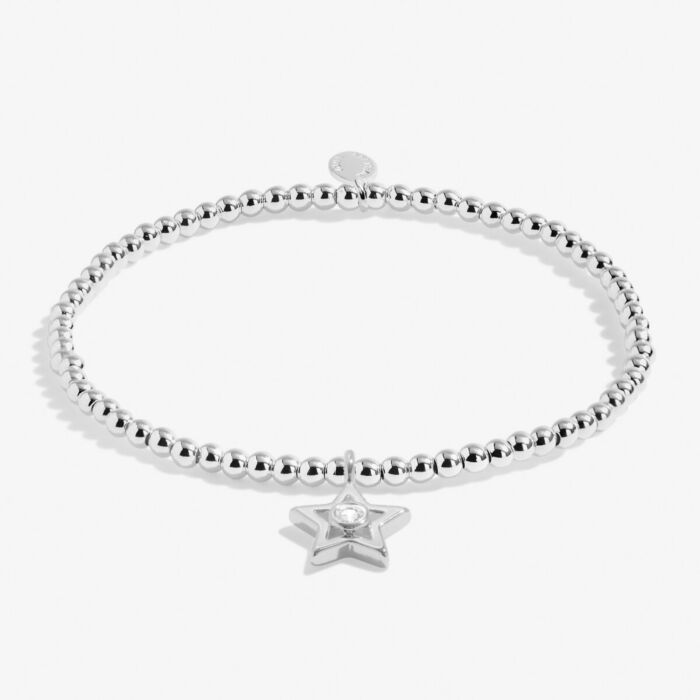 Joma Jewellery A Little 'Can't Thank You Enough' Bracelet In Silver Plating